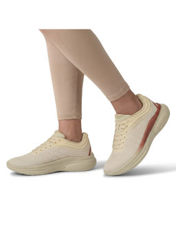 Neeman's - Beige Rapid Breeze Rally Sneakers for Women