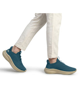 Neeman's - Teal Rapid Breeze Vigor Slip On Walking Shoes for Men