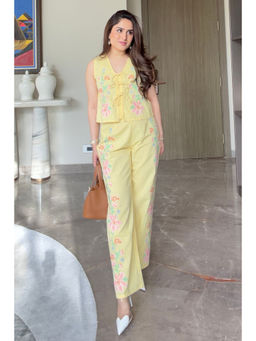 BOHO-CHIC By Sukriti Jain - Yellow Yellow The Capri Co-ords Set