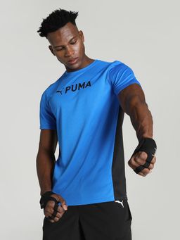 Puma - Fit Ultrabreathe Men's Blue T-Shirt
