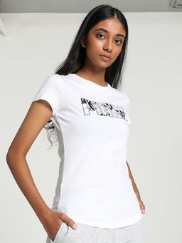 Puma - Summer Women's White T-Shirt