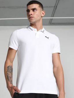 Puma - Ottoman Polo Men's White T-Shirt