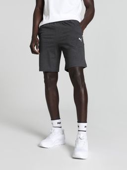 Puma - Zippered Jersey Men's Grey Shorts