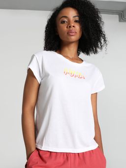 Puma - Modern Sports Women's White T-Shirt