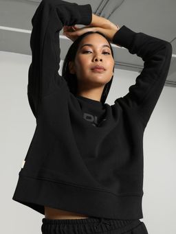 Puma - Infuse Crew Women's Black Sweatshirt