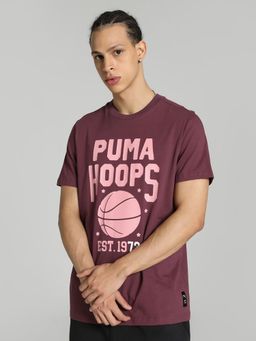 Puma - Blueprint Q4 Graphic 3 Men's Maroon T-Shirt