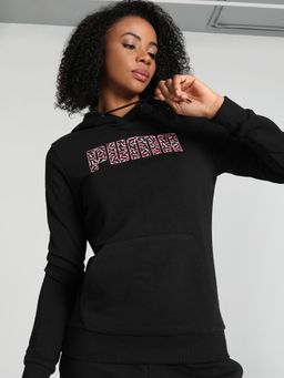 Puma - Graphic Iv Women's Black Hoodie
