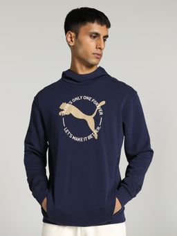 Puma - Better Sportswear Men's Blue Hoodie