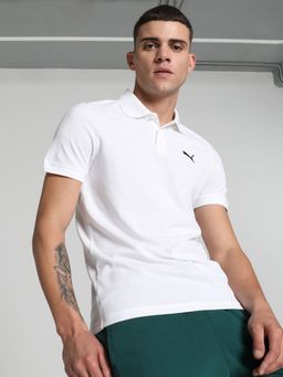 Puma - Basic Polo Men's White T-Shirt