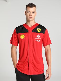 Puma - Baseball Jersey Men's Red T-Shirt