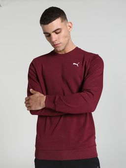 Puma - Crew Tr Men's Maroon Sweatshirt