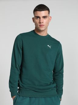 Puma - Crew Tr Men's Green Sweatshirt
