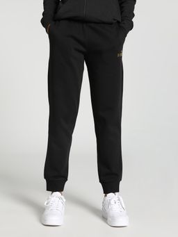 Puma - Essentials+ Metallic Women's Black Pants