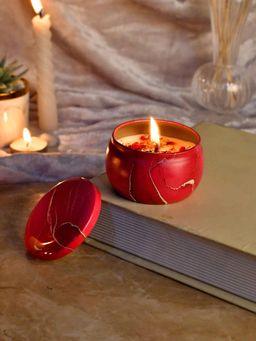 Tayhaa - Petite Red Serenity Essential Candle
