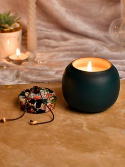 Tayhaa - Midnight Elegance Aromatherapy Candle Teal