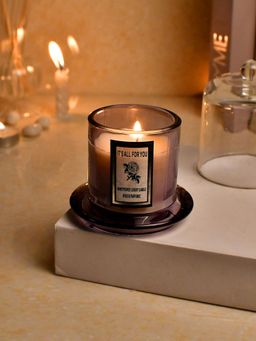 Tayhaa - Handpoured Candle with Lid Silver