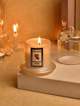 Tayhaa - Handpoured Candle with Lid White