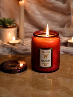 Tayhaa - Tranquil Breeze Scented Candle Red
