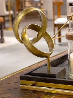 IAAH - Ringet Decor Piece Gold