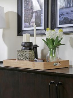 IAAH - Zade Decorative Tray Brown