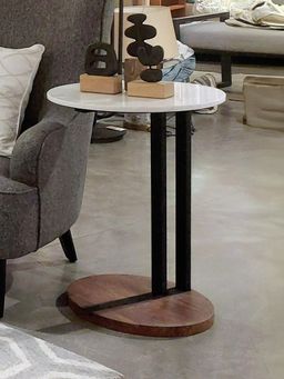IAAH - Slice End Table White