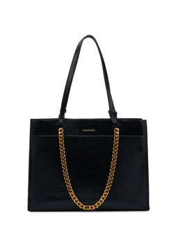 MIRAGGIO - Black Teresa 14 Inch Tote Bag (L)