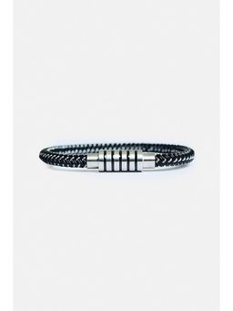 Snitch - Men Black Braided Bracelet