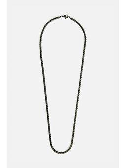 Snitch - Men Black Toned Design Chain
