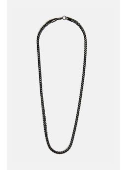 Snitch - Men Black Toned Franco Chain