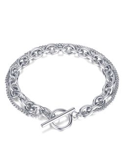 Peora - Men Stainless Steel Openable Adjustable Chain Bracelet