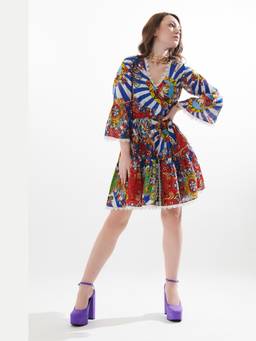 CINCIN Fashion - Emperor Multi-Color Dress