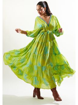 CINCIN Fashion - Dolmain Sleeves Long Dress