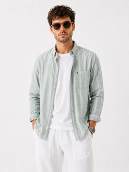 XKIND - Regular Fit Pista Stripe Shirt