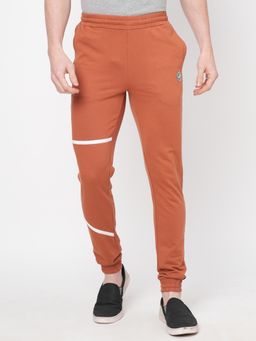 FITZ - Solid French Terry Slim Fit Joggers Rust