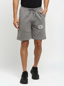 FITZ - Solid French Terry Slim Fit Shorts Charcoal Grey