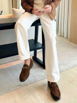 REGAL - Men Brown Suede Loafers