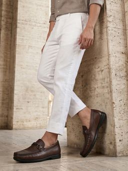 REGAL - Men Brown Leather Loafers