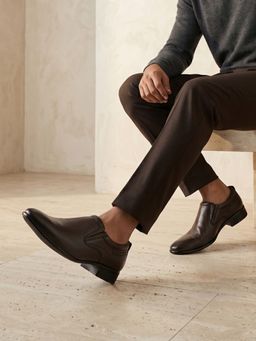REGAL - Men Brown Leather Loafers