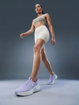 CULT - Women Lavender Knitted Walking Shoes
