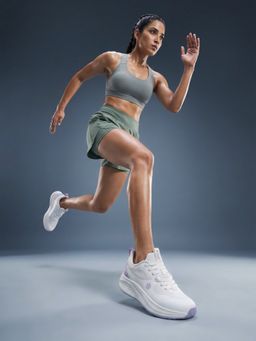 CULT - Women White Mesh Running Shoes