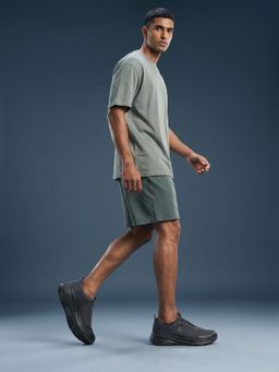AVANT - Men Grey Mesh Walking Shoes