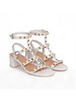AUZORI - Women White Leather Gladiators