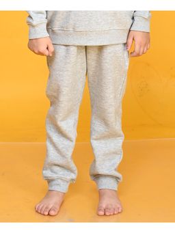 ANTHRILO - Grey Mélange Girls Fleece Jogger