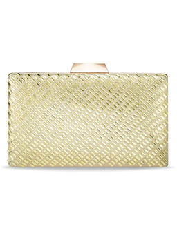 Peora - Gold Embellishments Clutch