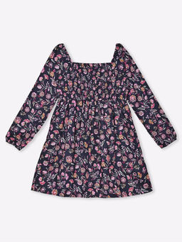 GAP - Navy Blue Floral Dress