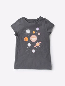 GAP - Charcoal Printed Top