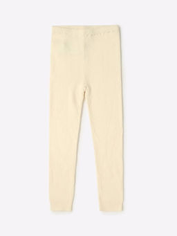 GAP - Cream Solid Leggings