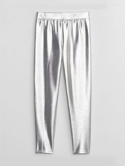 GAP - Silver Solid Leggings