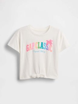 GAP - Off White Printed T-Shirt