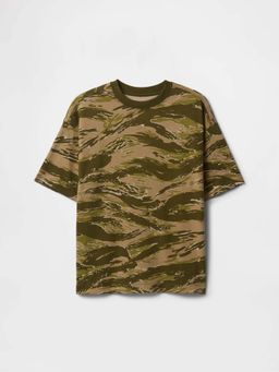 GAP - Green Camouflage T-Shirt